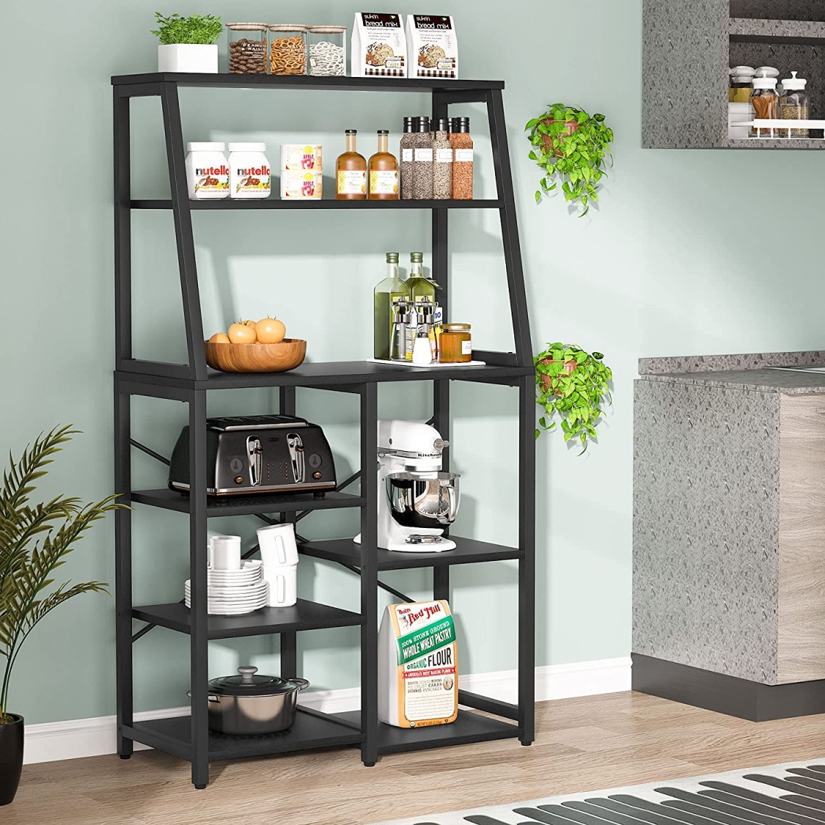 Kitchen Baker?s Rack, 8-Tier Microwave Oven Stand - Image 11