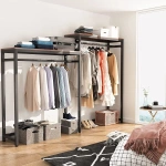 Free Standing Closet Organizer, Heavy Duty Wardrobe Closet - Image 9
