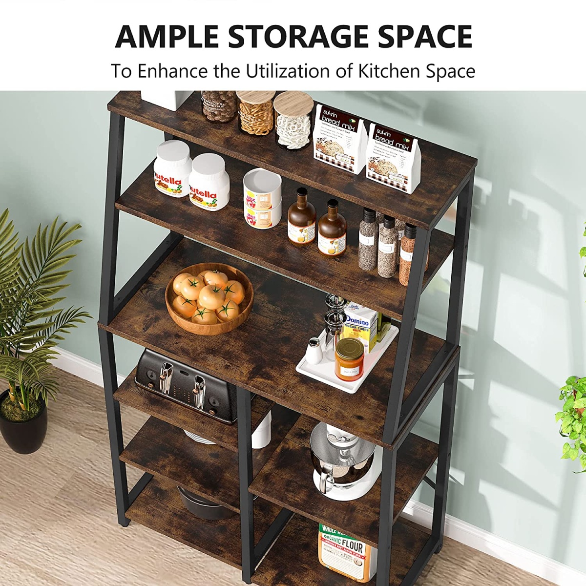 Kitchen Baker?s Rack, 8-Tier Microwave Oven Stand - Image 7