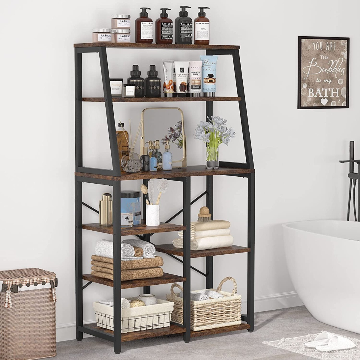 Kitchen Baker?s Rack, 8-Tier Microwave Oven Stand - Image 6