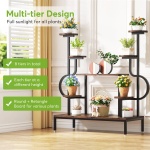 Plant Stand, 8-tier Potted Ladder Holder Flower Rack Shelves - Image 8