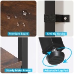 Freestanding Closet Organizer, Garment Rack with Drawers & Shelves - Image 7
