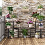 Corner Plant Stand Indoor, 6 Tiered Plant Shelf Flower Stand - Image 4