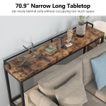 Console Table, 70.9 inch Extra Long Sofa Table - Image 6