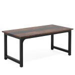 Conference Table, Rectangular Meeting Seminar Table Boardroom Desk - Image 25