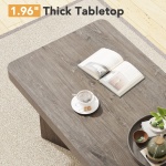 Coffee Table, Farmhouse Cocktails Table Center Table for Living Room - Image 7