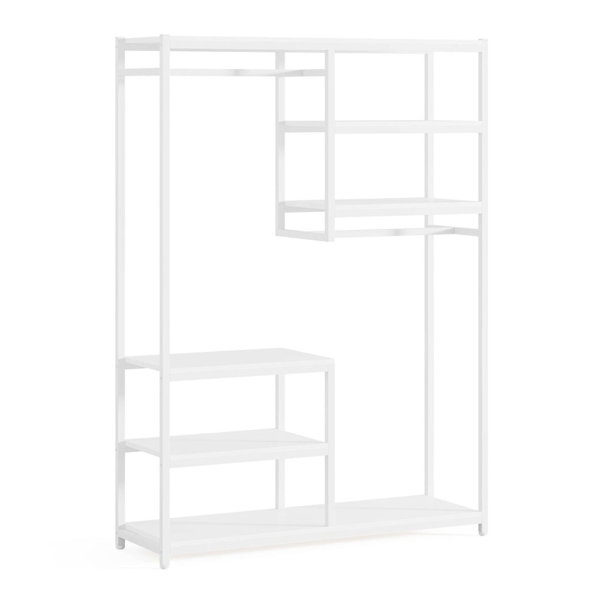 Freestanding Closet Organizer, Clothes Racks with 2 Hanging Rod - Image 13