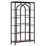 Bookshelf, 70.9? Etagere Bookcase Open Display Shelf - Image 2