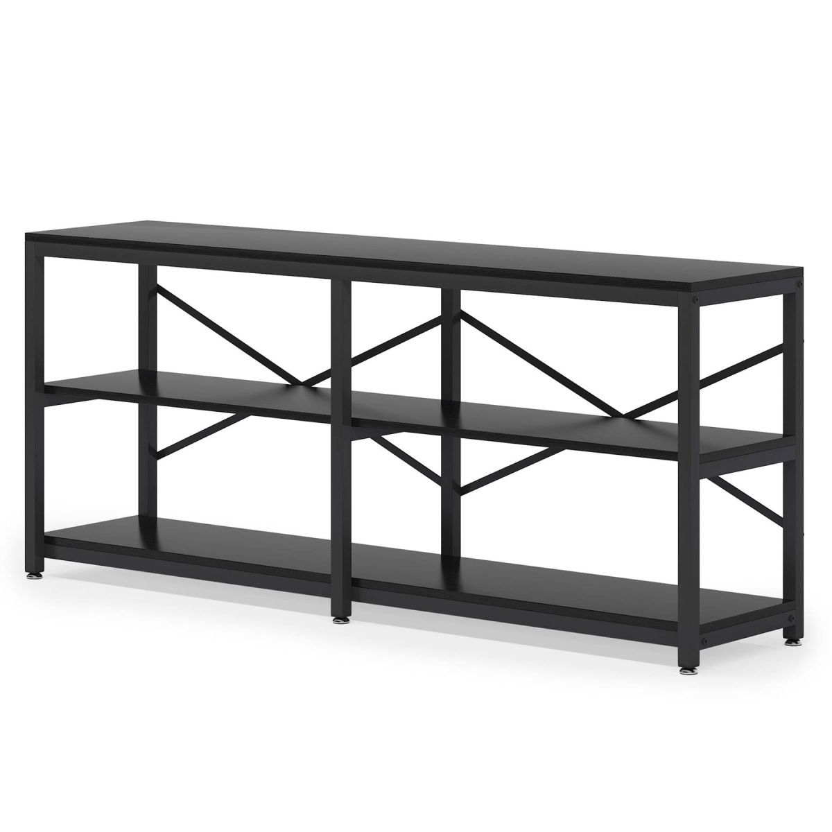 Console Table, 70.9 inch Long Sofa Table with Storage Shelves - Image 11