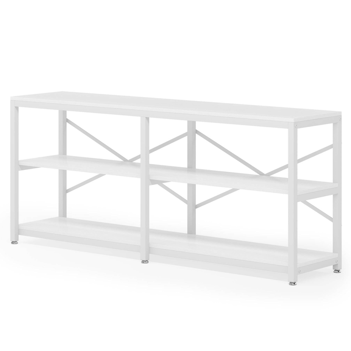 Console Table, 70.9 inch Long Sofa Table with Storage Shelves - Image 13