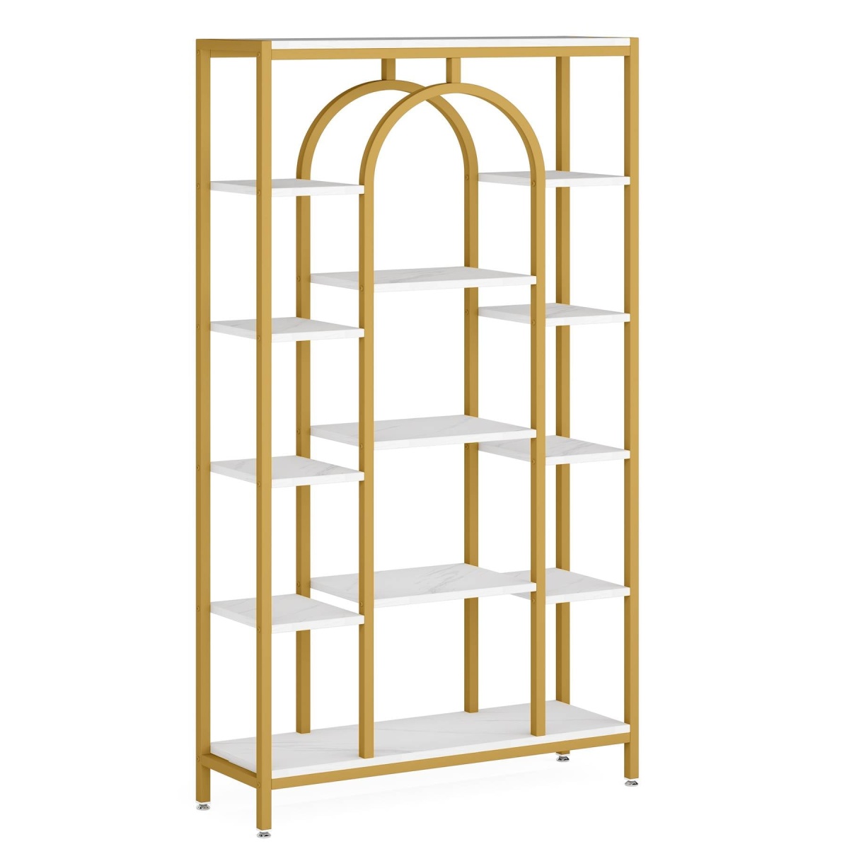 Bookshelf, 70.9? Etagere Bookcase Open Display Shelf - Image 10