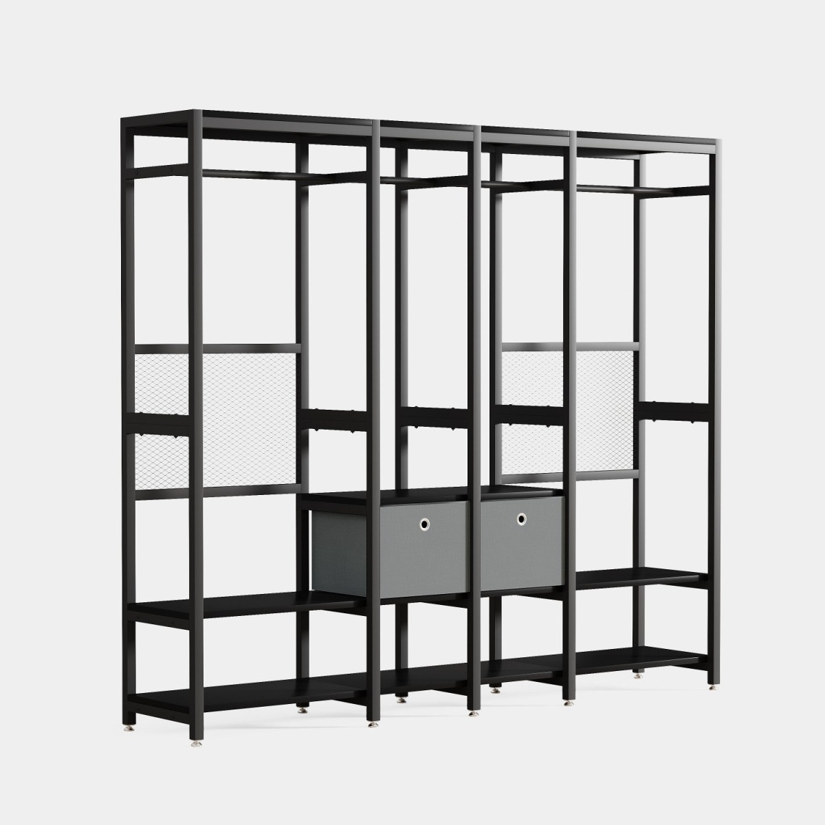 Freestanding Closet Organizer, Heavy Duty Clothes Closet - Image 9