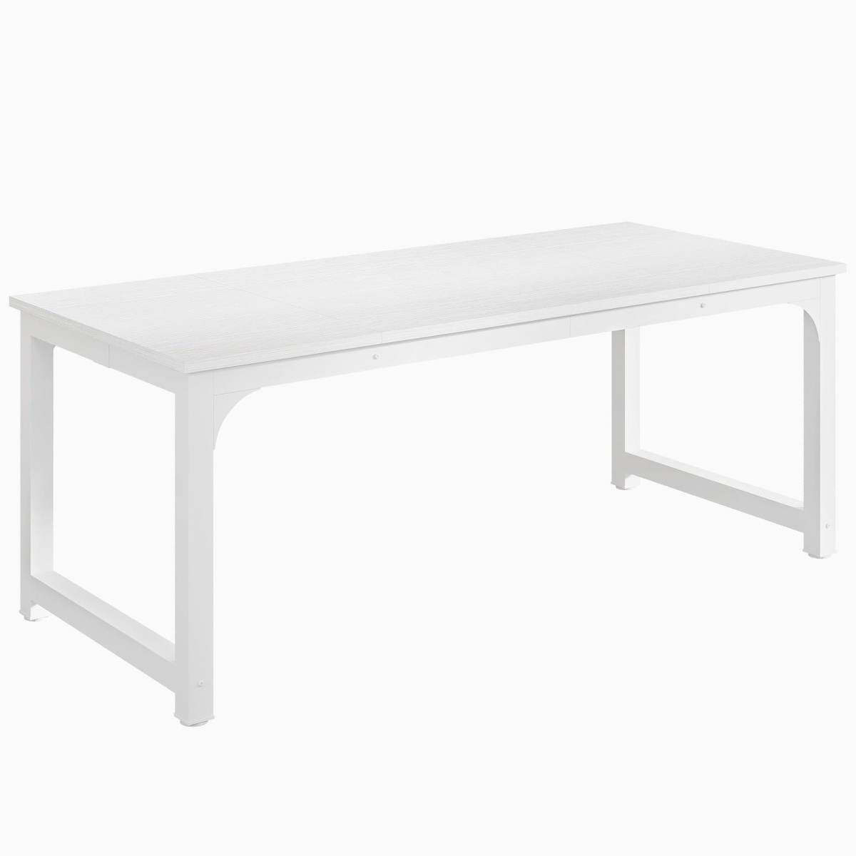 Conference Table, Rectangular Meeting Seminar Table Boardroom Desk - Image 8