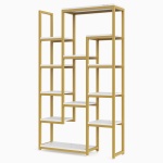 6-Tier Bookshelf 70.9 inch Tall Bookcase, 12-Shelf Display Shelves - Image 13