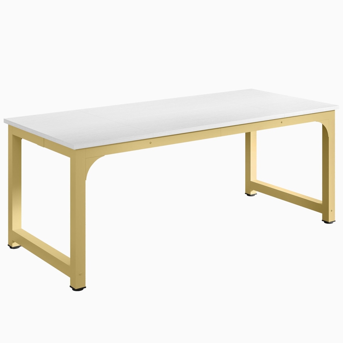 Conference Table, Rectangular Meeting Seminar Table Boardroom Desk - Image 10