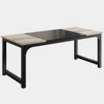 Conference Table, Rectangular Meeting Seminar Table Boardroom Desk - Image 19
