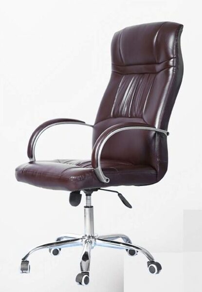 High Back Leather Executive Chair - Model GL 322 A - Metal Star