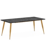 Dining Table, 70.9? Kitchen Dinner Table for 6 to 8 People - Image 9