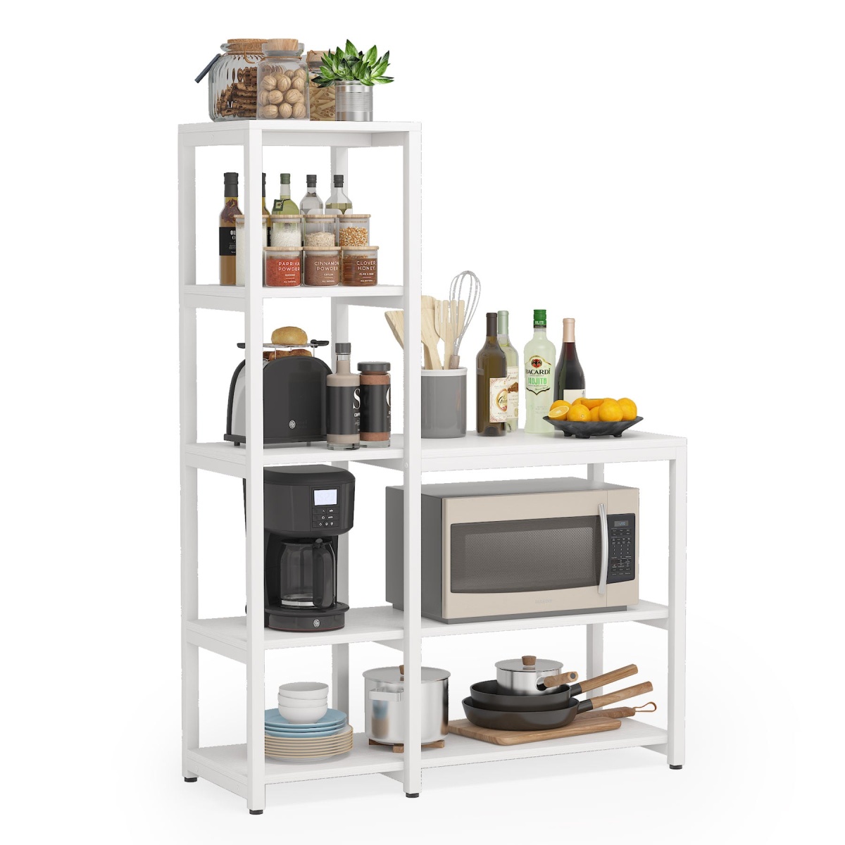 Kitchen Baker?s Rack, 5-Tier Microwave Oven Stand Shelf - Image 7