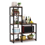 Kitchen Baker?s Rack, 5-Tier Microwave Oven Stand Shelf