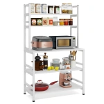 Kitchen Baker?s Rack, 5-Tier Freestanding Kitchen Utility Storage Shelf - Image 9