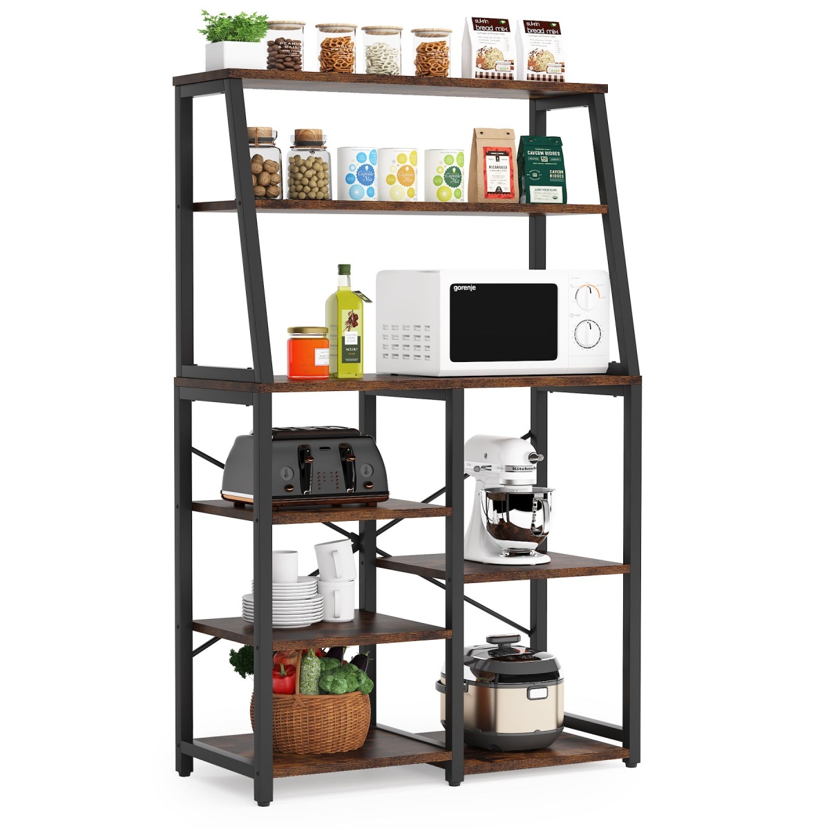 Kitchen Baker?s Rack, 8-Tier Microwave Oven Stand - Image 2