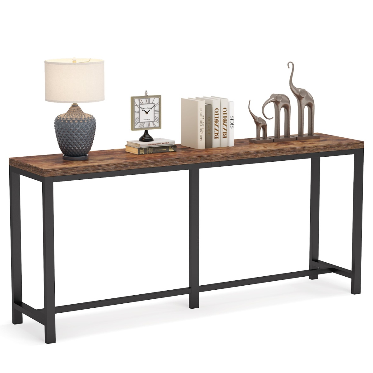 Console Table, 70.9 inch Narrow Long Entryway Table Sofa Table - Image 8