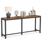 Console Table, 70.9 inch Narrow Long Entryway Table Sofa Table - Image 8