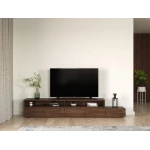 Black Wooden TV Unit, For Home, Living Room - Image 5