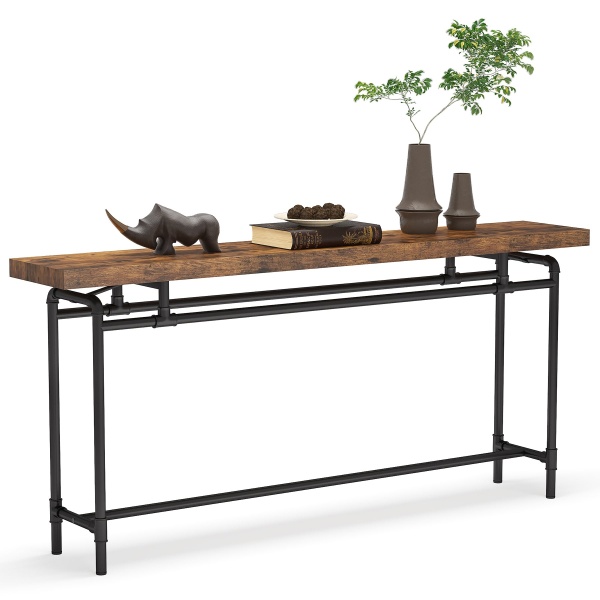 Console Table, 70.9? Narrow Long Entryway Sofa Table