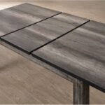 Katarin Extendable Rubberwood Solid Wood Dining Table - Image 5