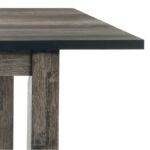 Katarin Extendable Rubberwood Solid Wood Dining Table - Image 9