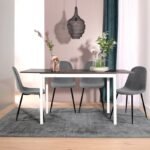 Elaina Extendable Iron Dining Table - Image 3
