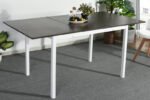 Elaina Extendable Iron Dining Table - Image 4