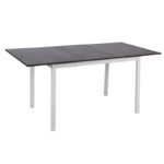Elaina Extendable Iron Dining Table - Image 6