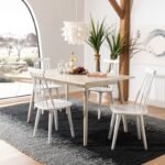 Biry Solid Wood Slat Back Arm Chair - Image 10