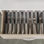 Silia Kitchen Buffet with Hutch Multi Storage Cupboard Cabinet Server Sideboard with Drawers - Image 3