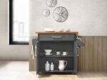 Cristi Kitchen Cart with Locking Wheels - Image 2