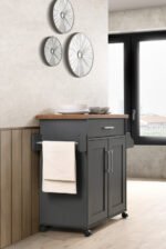 Cristi Kitchen Cart with Locking Wheels - Image 5