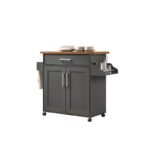 Cristi Kitchen Cart with Locking Wheels - Image 6