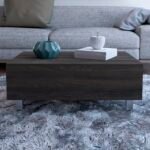 McConnellsburg Lift Top 4 Leg Coffee Table with Storage - Image 3