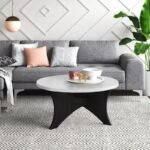 Wilmer Mid Century 3-Leg Round Coffee Table
