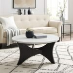 Wilmer Mid Century 3-Leg Round Coffee Table - Image 2