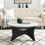 Wilmer Mid Century 3-Leg Round Coffee Table - Image 3