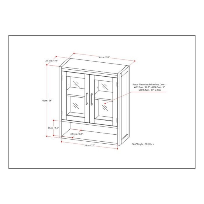 Silina Bathroom Cabinet - Image 8
