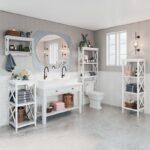 Scarlett Free-Standing Bathroom With Shelves - Image 3