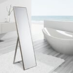 Golbahar Modern & Contemporary Beveled Cheval Mirror - Image 4