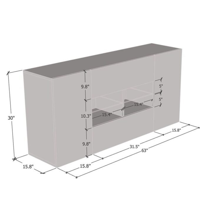Elin TV Stand for TVs - Image 5