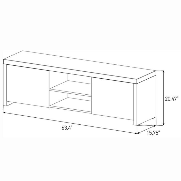 Marcellina TV Stand for TVs - Image 6