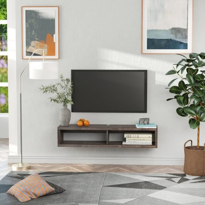 Herulf Floating TV Stand for TVs - Image 2